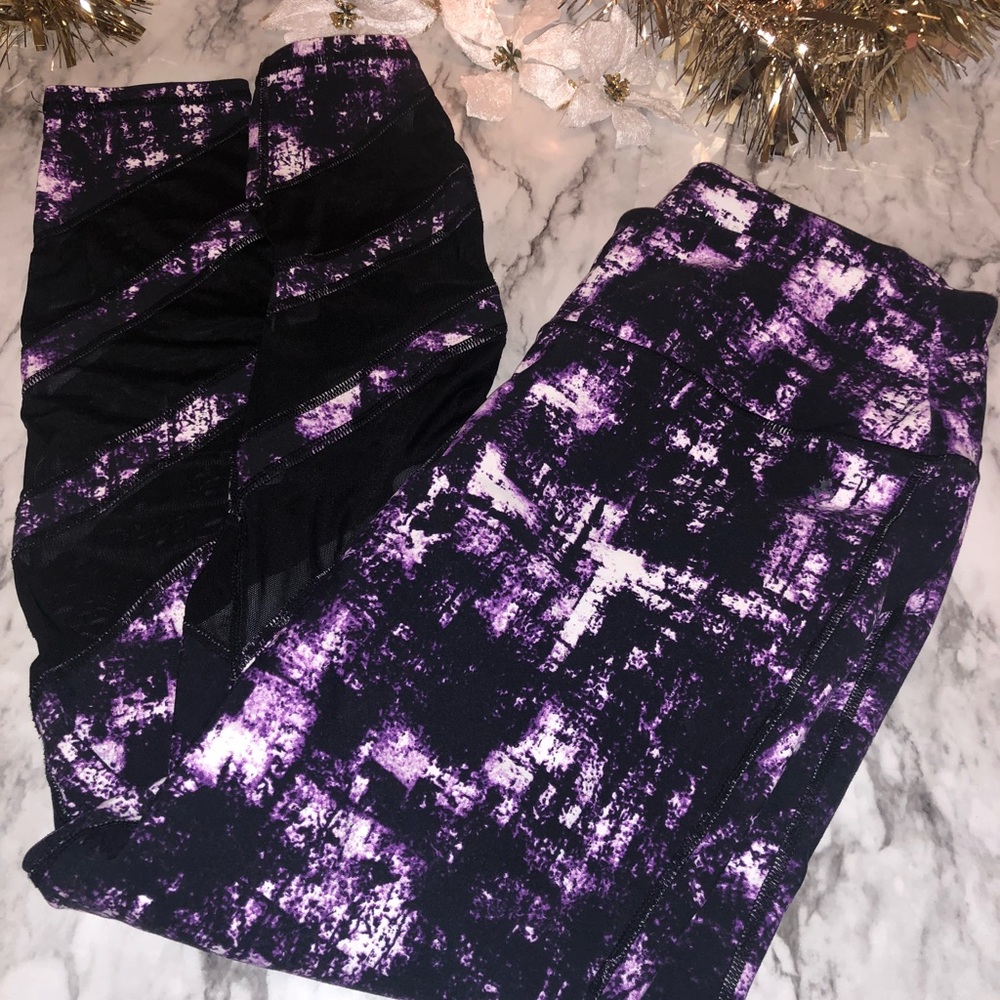 TORRID mesh detail full length leggings